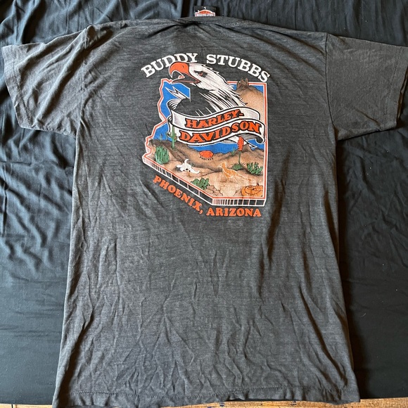 Vintage(‘89) H-D Tee (3D EMBLEM) - Picture 6 of 12